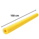 Makaron Piankowy Do Nauki Pływania Ćwiczeń Pianka Treningowa Żółty 150 cm