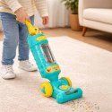 Odkurzacz bezprzewodowy pionowy dla dzieci interaktywny z dźwiękiem niebieski