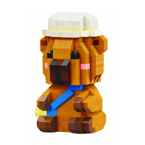 Klocki Konstrukcyjne Kapibara Figurka 3D 204 - 263 el.