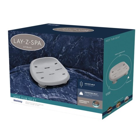 Siedzisko Do Jacuzzi Regulowane Nóżki Siedzenie Bestway Lay-Z-Spa 60321