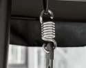 Huśtawka Czteroosobowa Ogrodowa Bujana Daszek Wolnostojąca Szara
