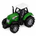 Zestaw Pojazdów Rolniczych Traktor Sieczkarnia Przyczepy 1:68 4 szt.