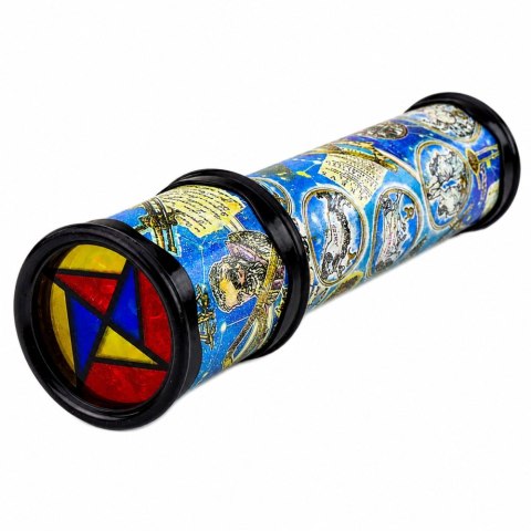 Klasyczny Kalejdoskop Dla Dzieci Kolorowa Luneta Zabawka Edukacyjna 20 cm