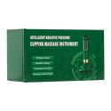 Masażer ręczny elektryczna bańka chińska USB 12 poziomów biały